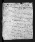 Baptêmes, mariages, sépultures, 1721-1722