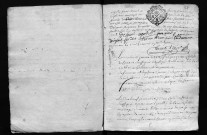 Collection communale. Baptêmes, mariages, sépultures, 1728-1733