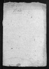 Collection du greffe. Baptêmes, mariages, sépultures, 1739 - L'année 1738 est lacunaire dans cette collection