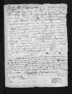 Collection du greffe. Baptêmes, mariages, sépultures, 14 janvier 1767-8 janvier 1768