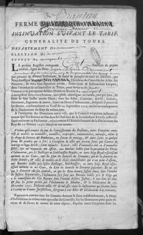 1754 (14 septembre)-1757 (9 mars)