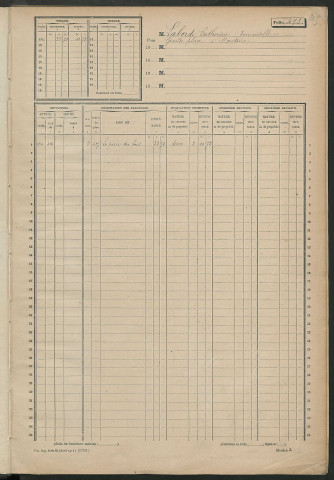 Matrice des propriétés non bâties, fol. 493 à 680.