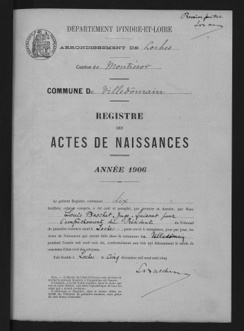 Naissances, 1906-1922