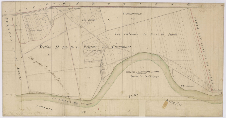 Section D1 de la Prairie de Grammont