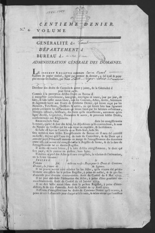 1784 (2 décembre)-1787 (11 juin)