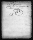 Collection du greffe. Baptêmes, mariages, sépultures, 1723