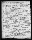 Collection du greffe. Baptêmes, mariages, sépultures, 1707