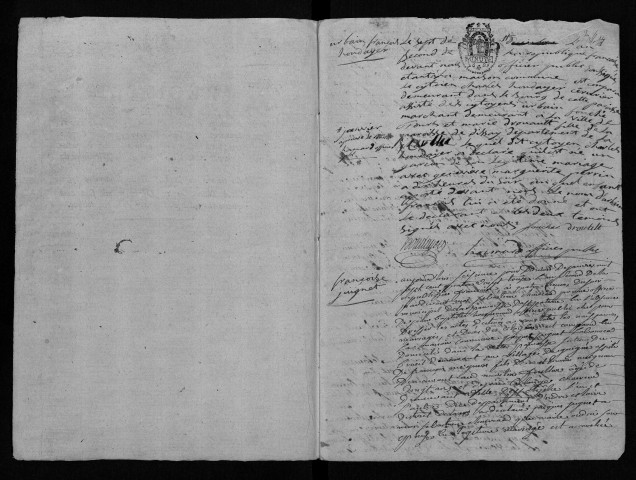 Naissances, mariages, décès, 1793-an III