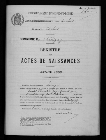 Naissances, 1906-1922