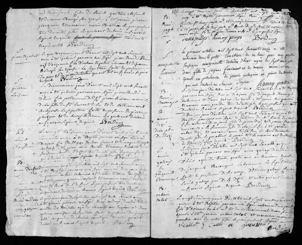 Collection du greffe. Baptêmes, mariages, sépultures, 1771-1772