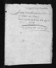 Collection du greffe. Baptêmes, mariages, sépultures, 1765-1770 - Les années 1763-1764 sont lacunaires dans cette collection