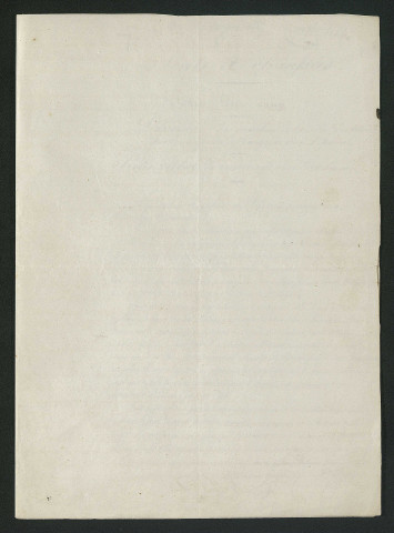 Déversoir du moulin, procès-verbal de reconnaissance des lieux (20 juin 1845)