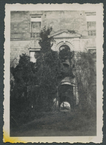 Saint-Épain (Indre-et-Loire). Ruines du château de Montgoger.