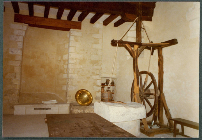 Château de Saché, salle du Puits.