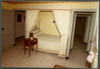 Château de Saché, chambre de Balzac.