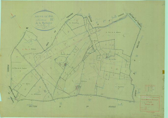 Section H, feuille 1