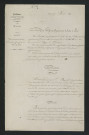 Arrêté préfectoral de mise en demeure d'exécution de travaux réglementaires (29 février 1856)