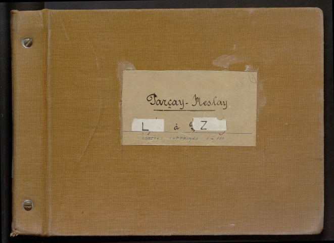 Comptes actifs L - Z.