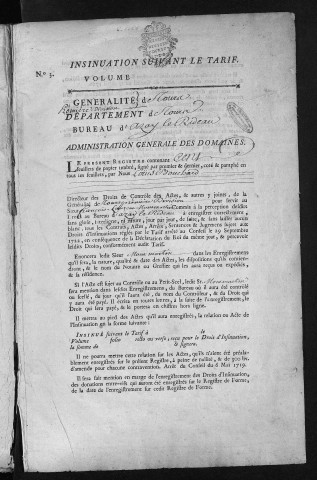 1781 (30 octobre)-1788 (16 octobre)