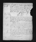 Collection du greffe. Baptêmes, mariages, sépultures, 1738