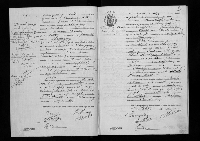 Naissances, 1906-1922