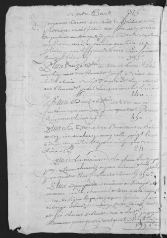 Centième denier et insinuations suivant le tarif (19 février 1760-2 août 1762)