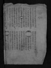 Collection communale. Baptêmes, mariages, sépultures, 1670-1719 - Les années 1697 et 1699 sont lacunaires dans cette collection