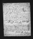 Baptêmes, mariages, sépultures, 1745