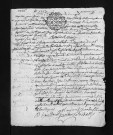 Baptêmes, mariages, sépultures, 1737-1738