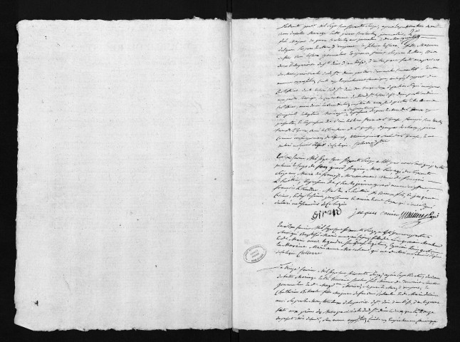 Collection du greffe. Baptêmes, mariages, sépultures, 30 janvier-30 décembre 1776