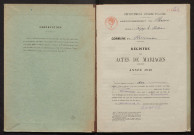 Mariages, 1949