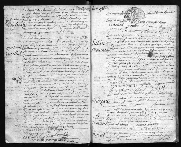 Collection communale. Baptêmes, mariages, sépultures, 1725-1728