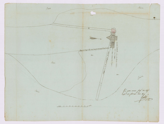 Plan (20 mai 1803)