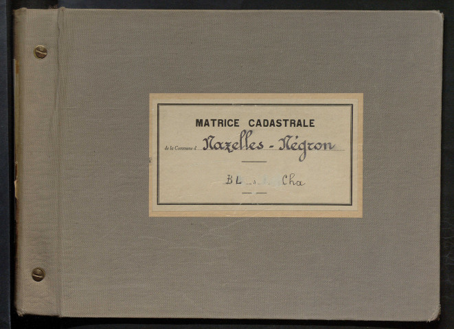 Comptes actifs Bl - Cha.