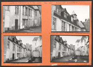 Jardin à l'intérieur de l'îlot entre les rues Briçonnet et de la Paix, rue Briçonnet façade sur cour.