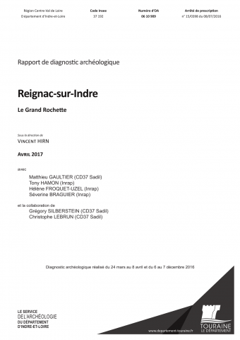 Reignac-sur-Indre, "Le Grand Rochette"