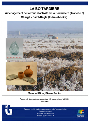 Chargé, Saint-Règle, "La Boitardière", "La Girardière"