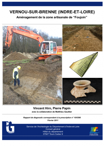 Vernou-sur-Brenne, zone artisanale de Foujoin