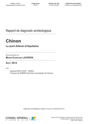 Chinon, "Le Pont Aliénor d''Aquitaine"