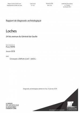 Loches, 24 bis avenue du Général de Gaulle