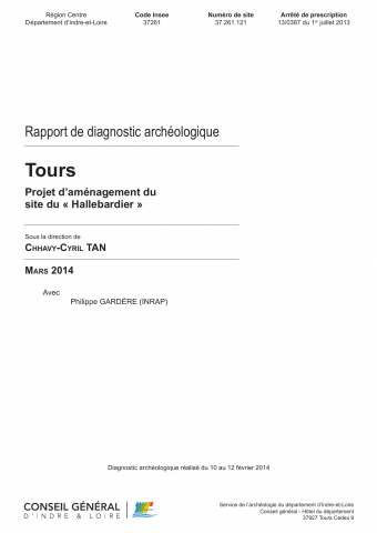Tours, "Hallebardier"