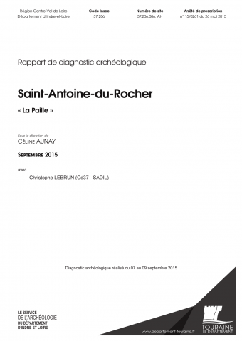 Saint-Antoine-du-Rocher, "La Paille"