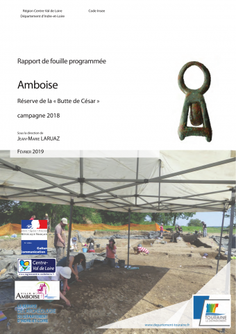 Amboise, Réserve de la "Butte de César". Campagne 2018