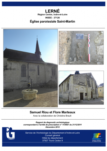 Lerné, "Eglise paroissiale Saint-Martin"