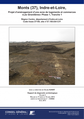 Monts, "Les Girardières" Phase 1, Tranche 1