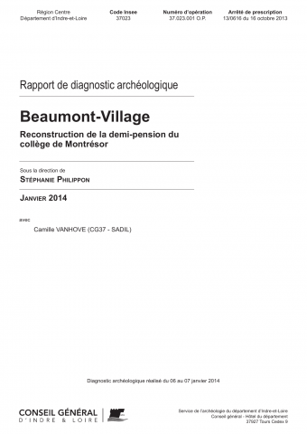 Beaumont-Village, "Collège de Montrésor"