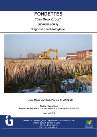 Fondettes, "Les Deux Croix"