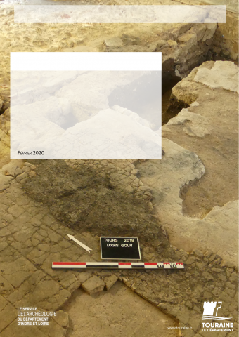 Tours, Extrémité Est du logis du Gouverneur